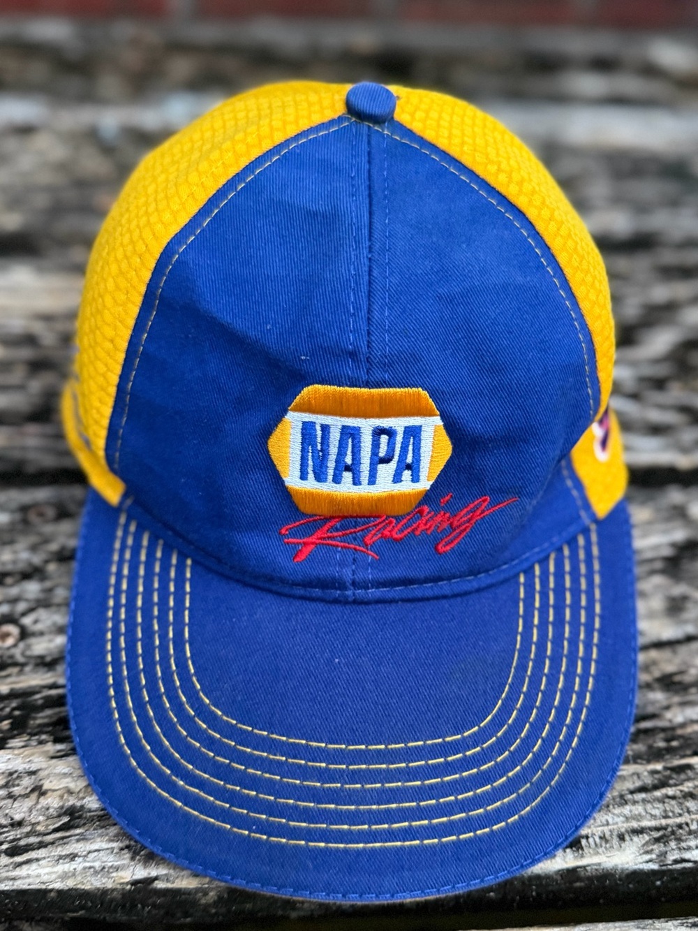 NAPA Racing #9 Chase Elliott Nascar Adjustable StrapBack Blue Yellow Hat Cap BT1